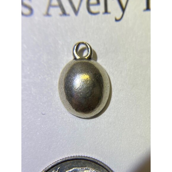 James Avery, Anchor of Hope, Oval, Half Dome, RETIRED, Sterling Silver Charm #89 - Picture 4 of 4